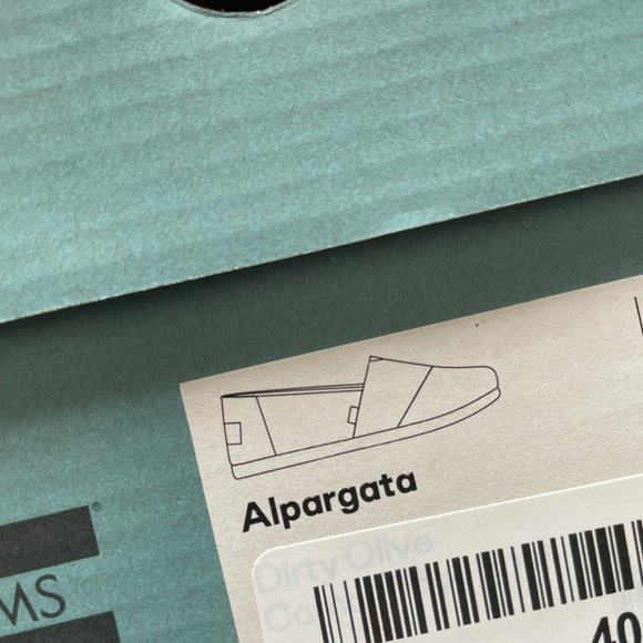 NEW Women's / Teen's Toms Camp Slip On Shoe size 7 - Picture 6 of 8